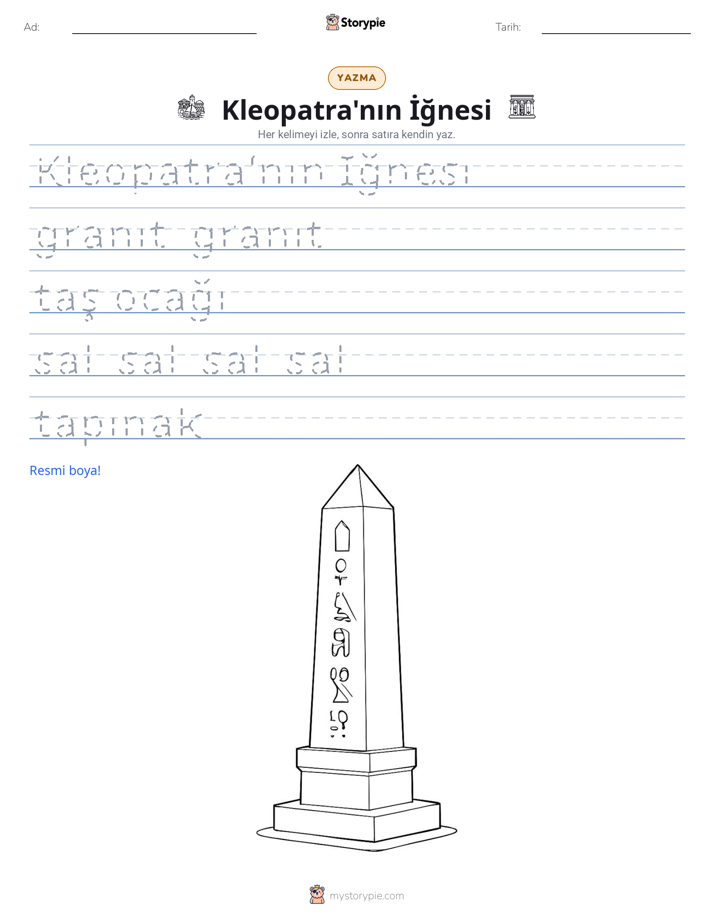 Yazma Pratiği