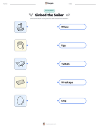 Sinbad the Sailor printable worksheet preview