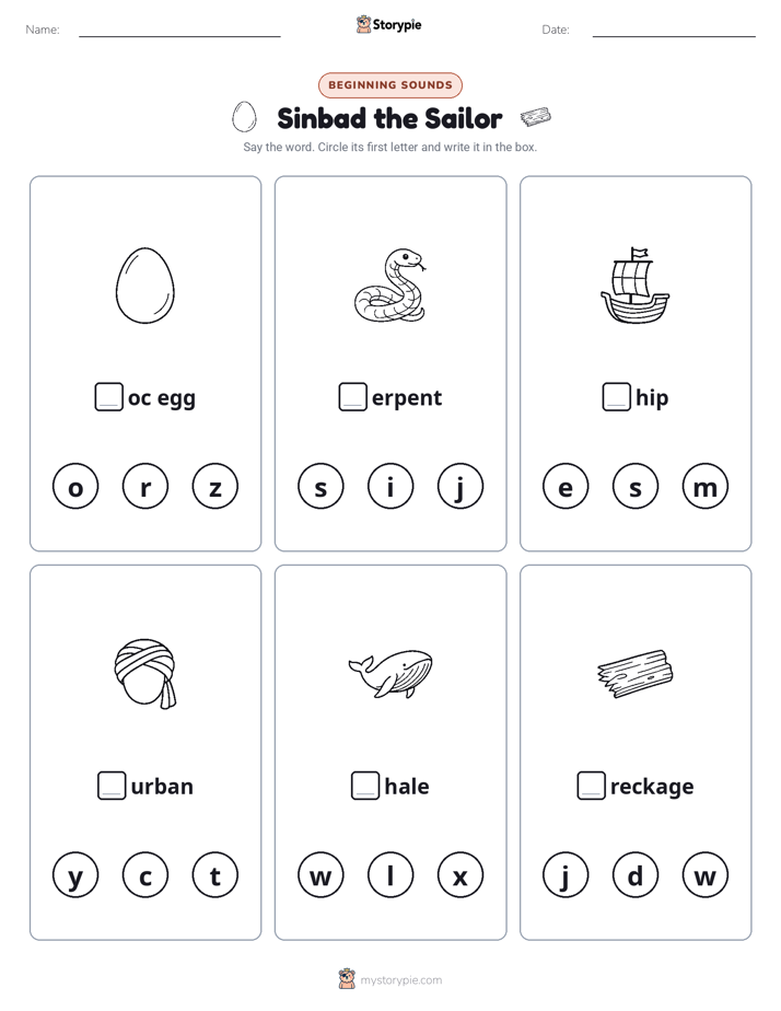 Beginning Sounds