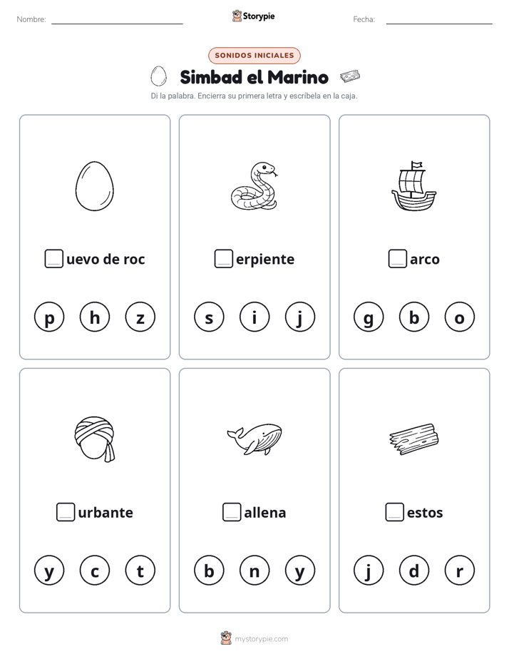 Sonidos Iniciales