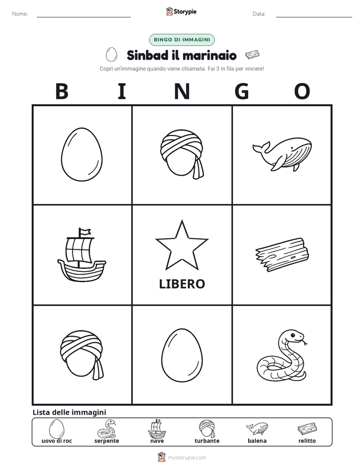 Bingo delle Immagini