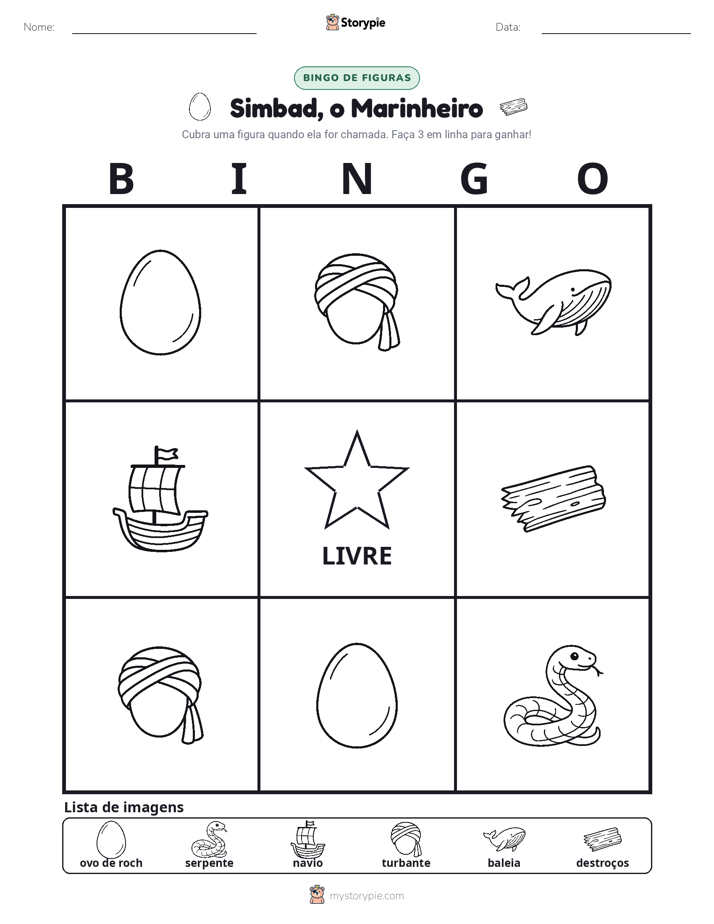 Bingo de Imagens