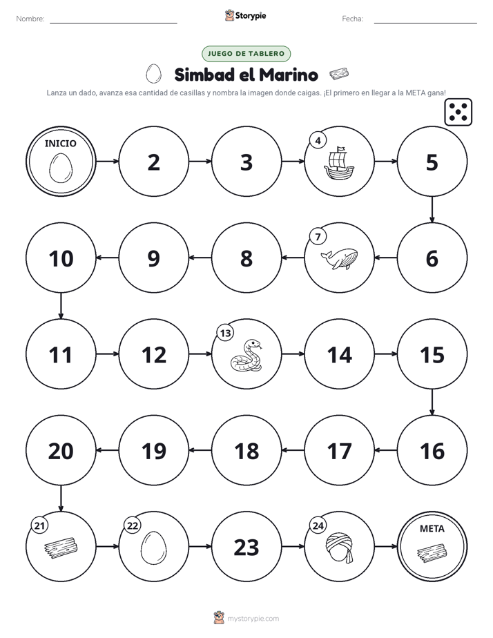 Juego de Rueda y Avanza
