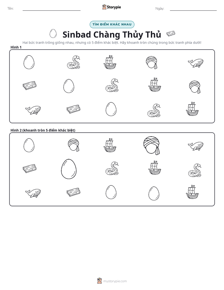 Tìm Sự Khác Biệt