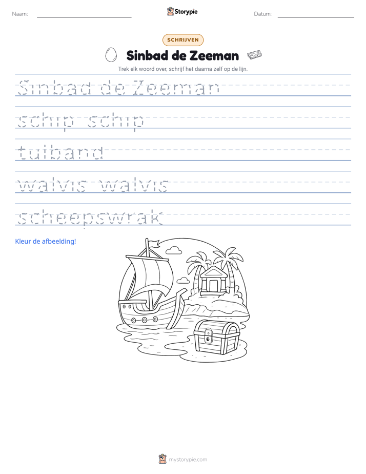 Schrijf Oefening