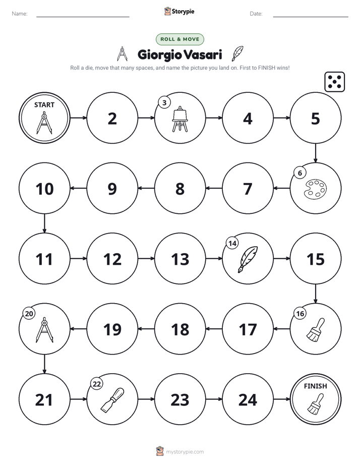 Roll & Move Game