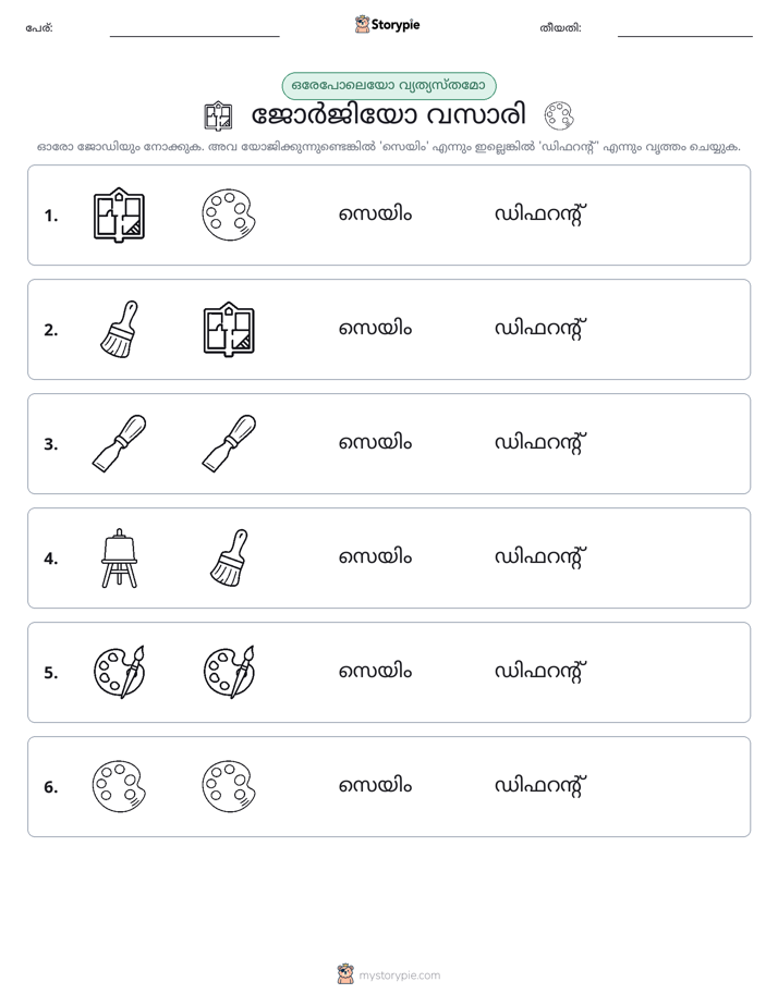 ഒന്നോ വ്യത്യാസമോ