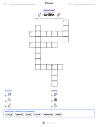Griffin printable worksheet preview