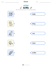 Griffin printable worksheet preview