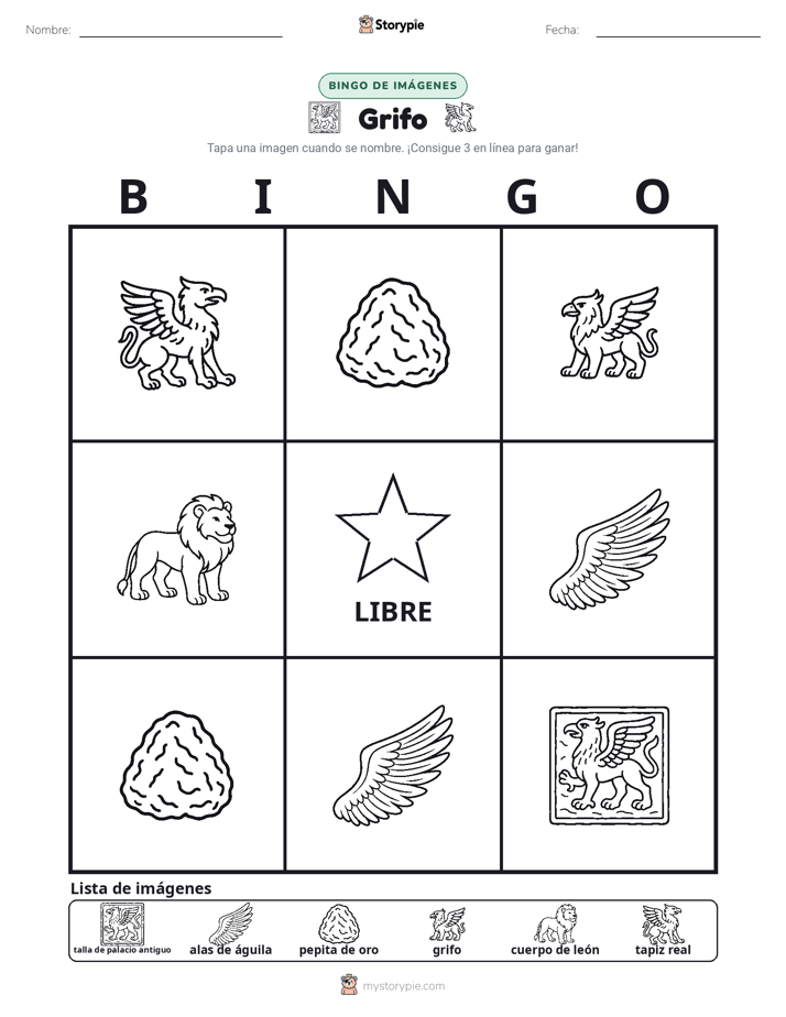 Bingo de Imágenes