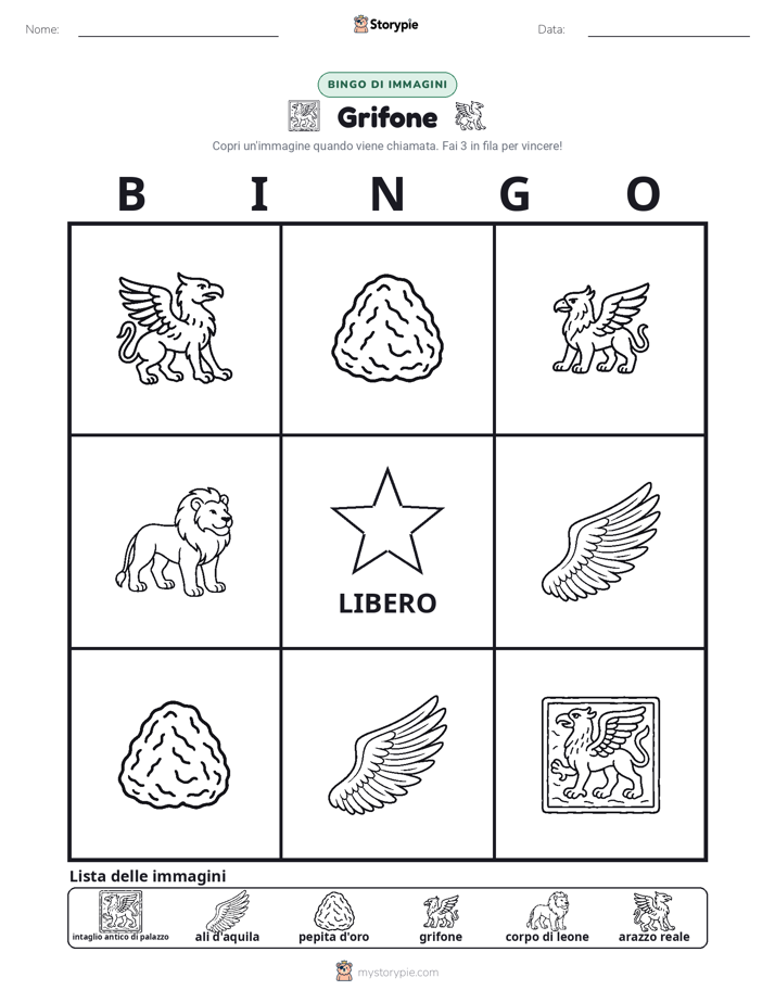 Bingo delle Immagini