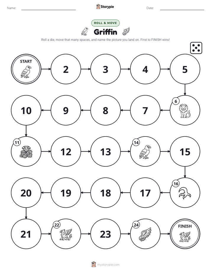 Roll & Move Game