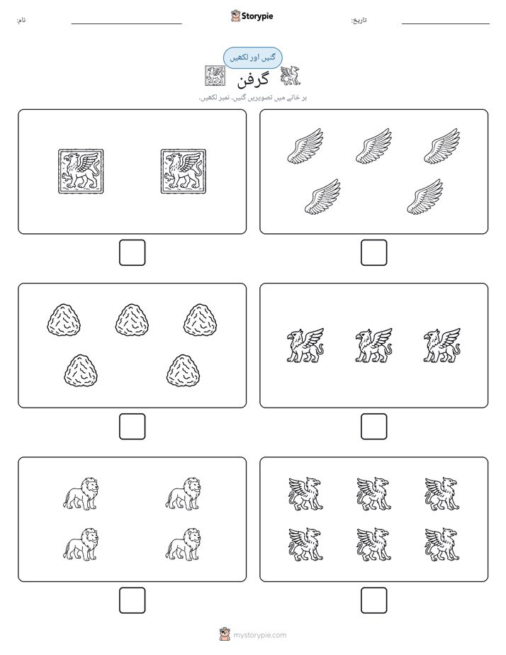 گنیں اور لکھیں