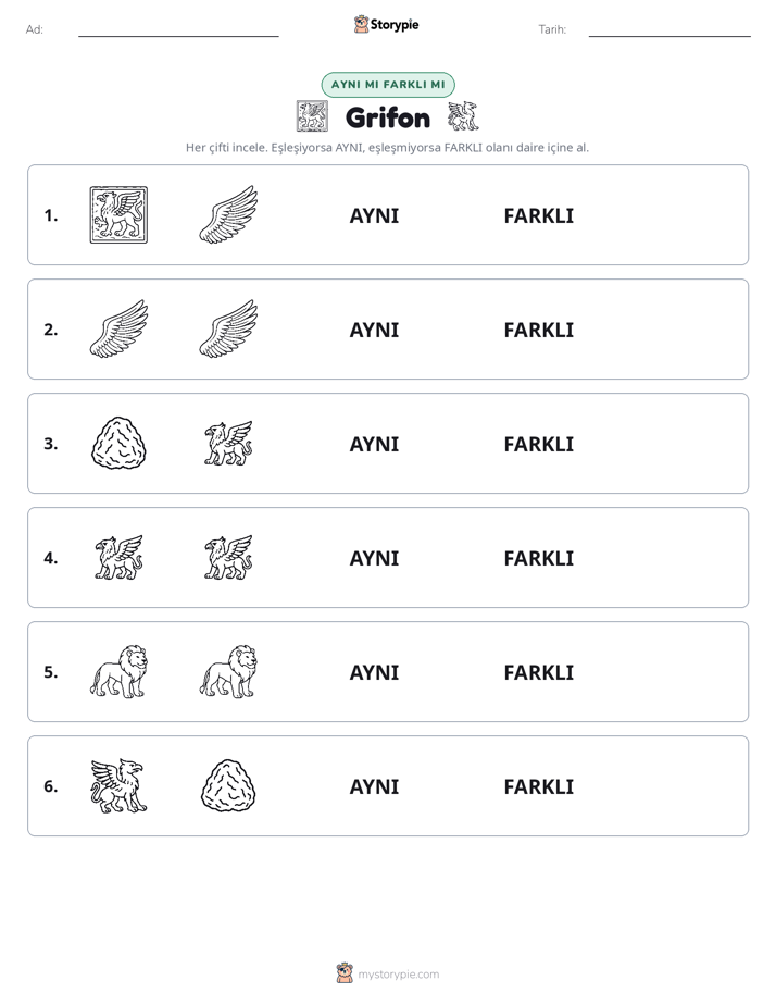 Aynı mı Farklı mı