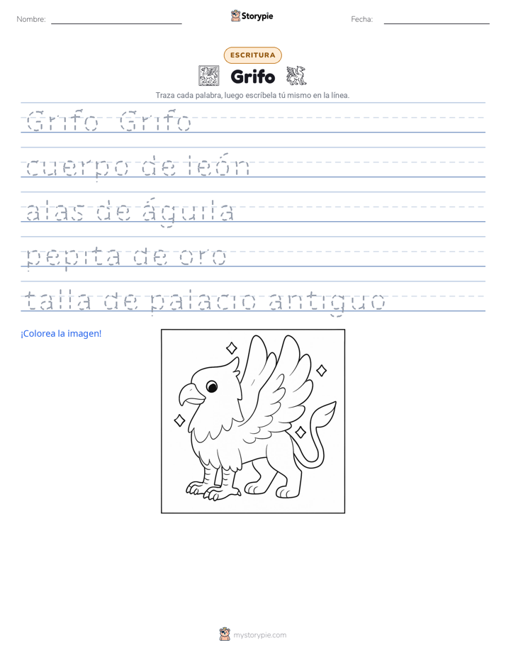 Práctica de Escritura