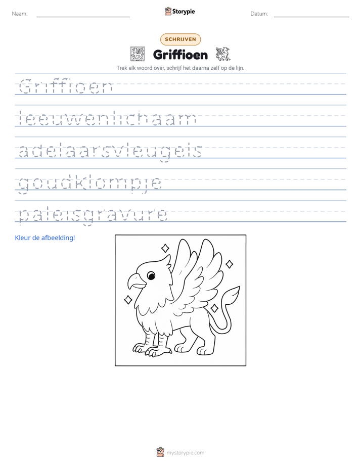 Schrijf Oefening