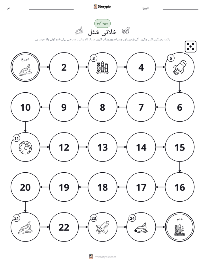 رول اور منتقل کریں کھیل