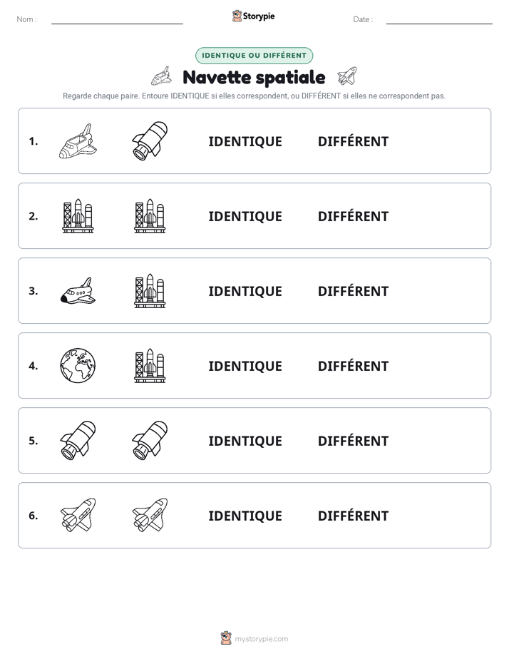 Identique ou Différent
