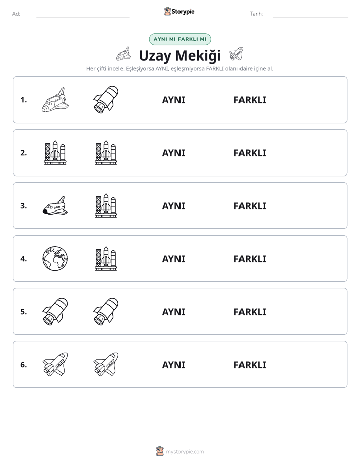 Aynı mı Farklı mı