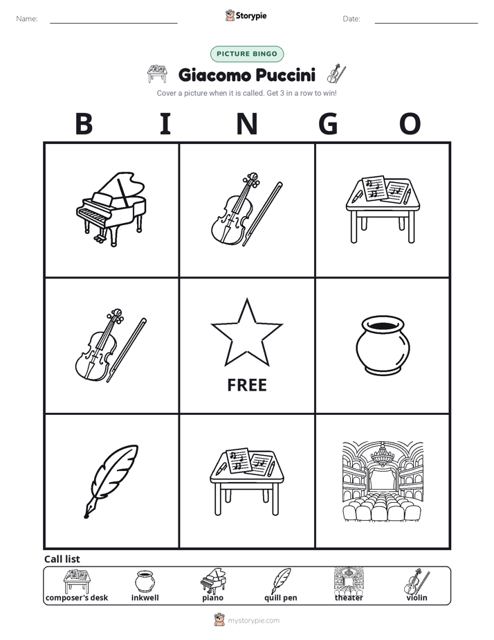 Picture Bingo