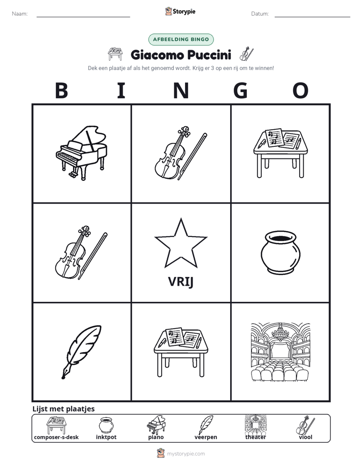 Afbeelding Bingo
