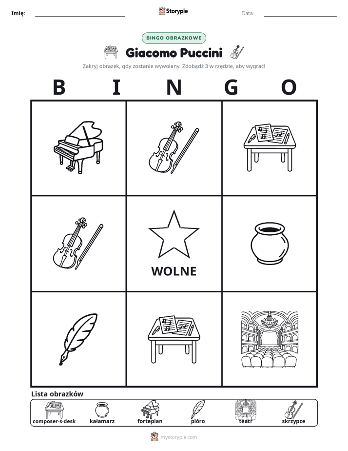 Bingo obrazkowe