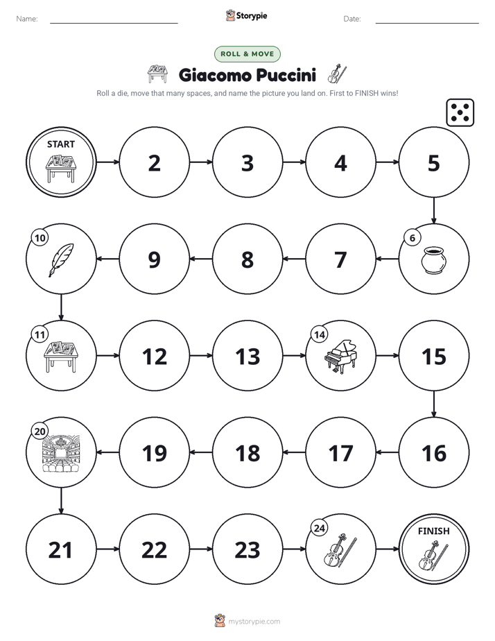 Roll & Move Game