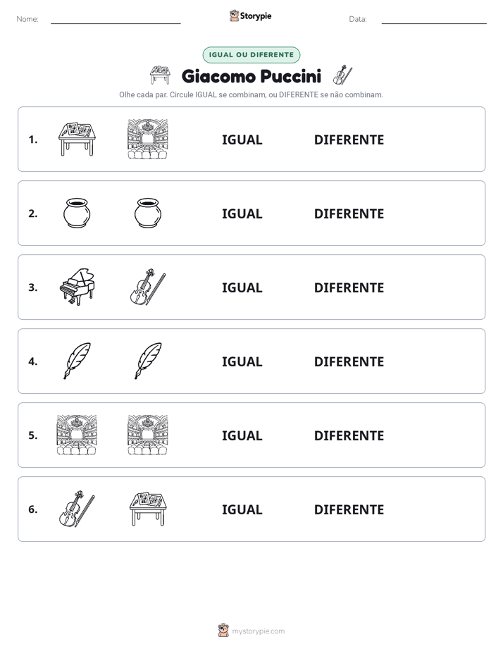 Igual ou Diferente