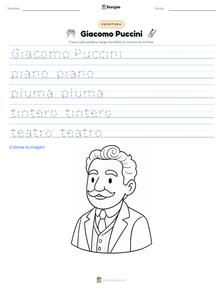 Práctica de Escritura