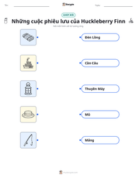 Xem trước tài liệu in sẵn Những cuộc phiêu lưu của Huckleberry Finn