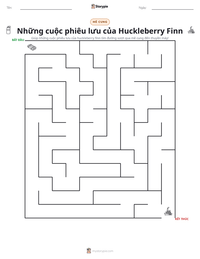 Xem trước tài liệu in sẵn Những cuộc phiêu lưu của Huckleberry Finn