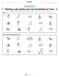 Xem trước tài liệu in sẵn Những cuộc phiêu lưu của Huckleberry Finn