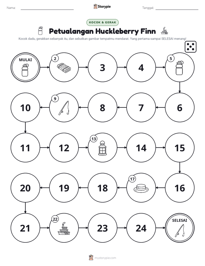 Permainan Gulung & Pindah