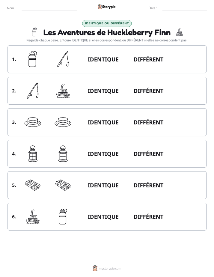 Identique ou Différent
