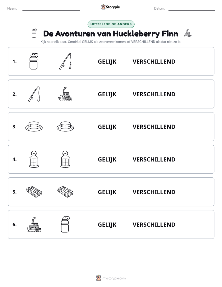 Zelfde of Verschillend