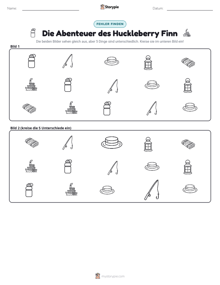 Finde den Unterschied