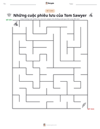 Xem trước tài liệu in sẵn Những cuộc phiêu lưu của Tom Sawyer