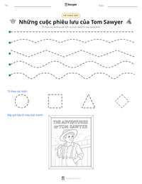 Xem trước tài liệu in sẵn Những cuộc phiêu lưu của Tom Sawyer