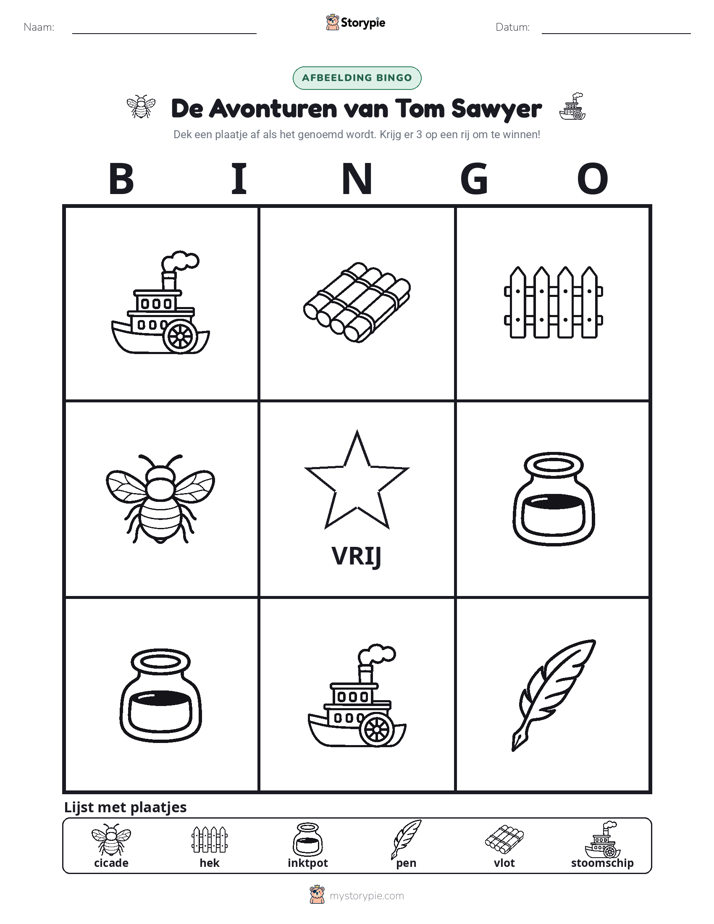 Afbeelding Bingo