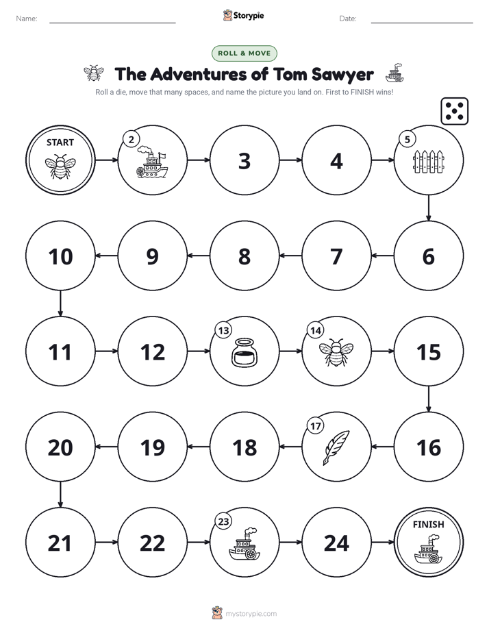 Roll & Move Game