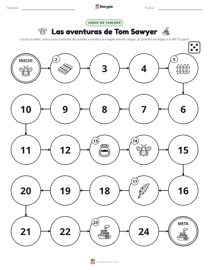 Juego de Rueda y Avanza