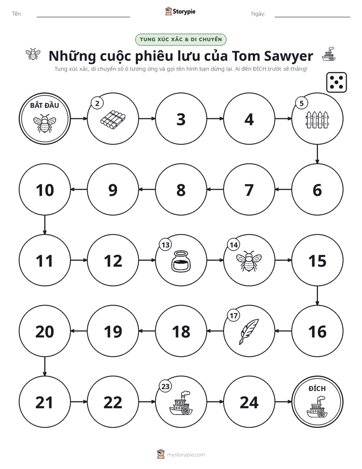 Trò Chơi Cuộn & Di Chuyển