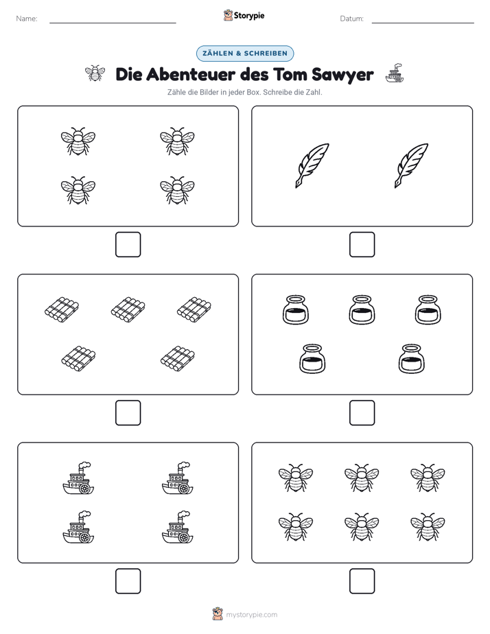 Zählen & Schreiben