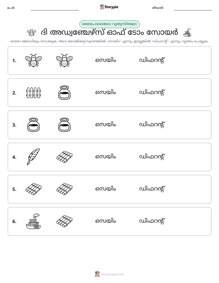 ഒന്നോ വ്യത്യാസമോ