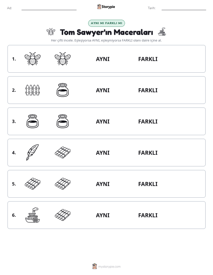 Aynı mı Farklı mı