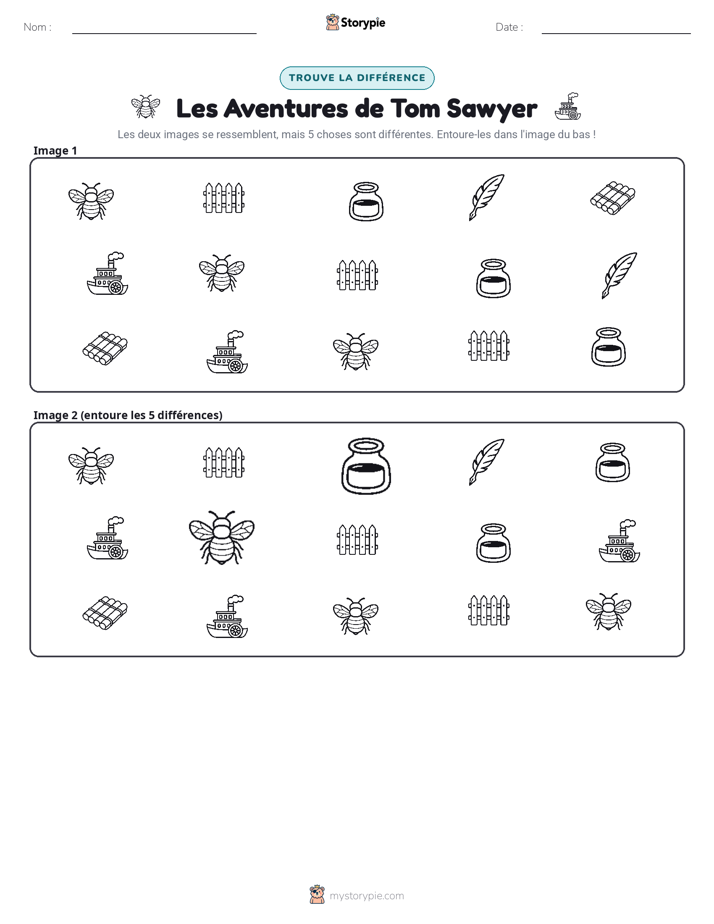 Trouvez les Différences