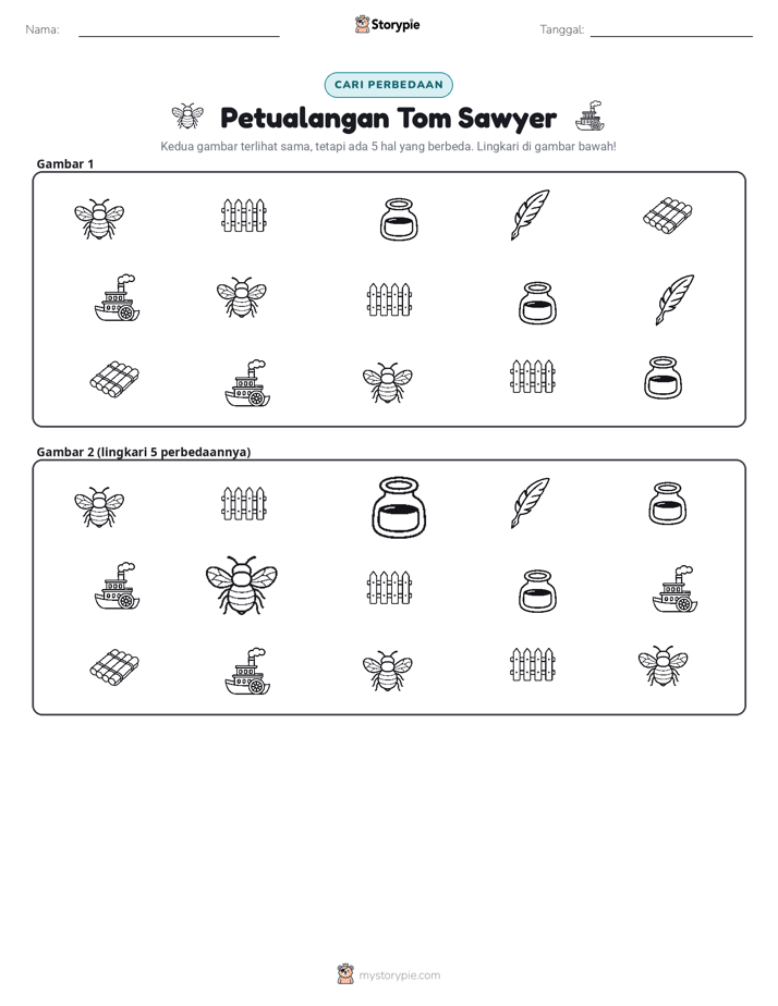 Temukan Perbedaannya