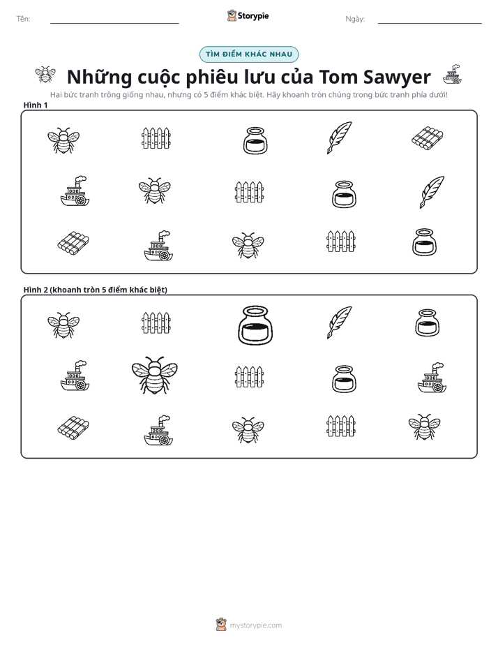 Tìm Sự Khác Biệt