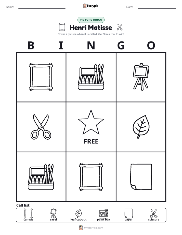 Picture Bingo