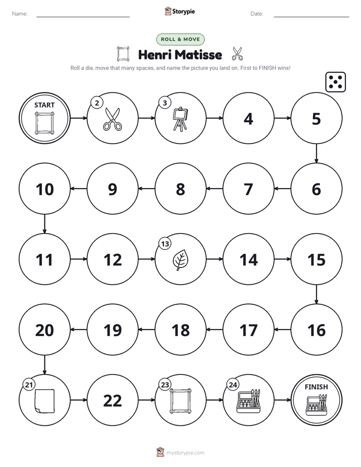 Roll & Move Game